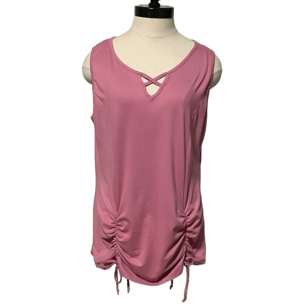 M FASIS Dusty‎ Rose Tank Top - Size XL